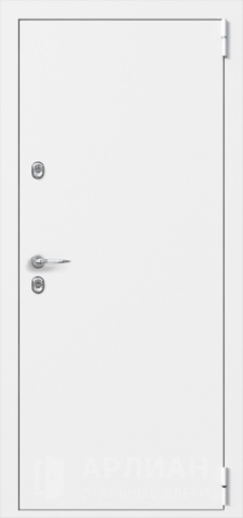 Фото «Светлая снаружи и внутри входная дверь с большим зеркалом в квартиру №19»