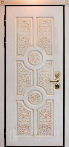 Фото №2 «Дверь металлическая с порошковым напылением серого цвета снаружи №18»