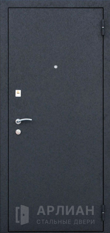 Фото «Дверь "Модерн" с усилением в области замков цвет черный №17»